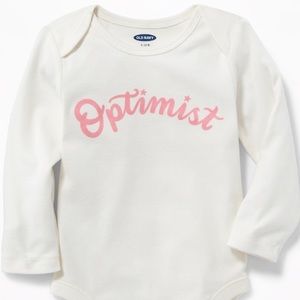 5/$25 Optimist Old Navy Onesie NWT